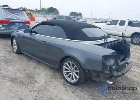 2017 Audi A5 2.0T Sport from USA, damaged, VIN WAUD2AFH2HN004402